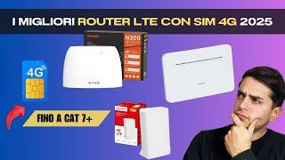 I show you the BEST LTE ROUTERS with 4g SIM ⭐️ in 2025 (UP TO CAT 7)