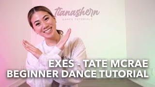 Beginner Dance Tutorial | Exes - Tate Mcrae Choreography