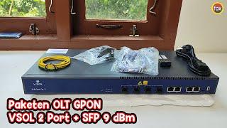 Paketan OLT VSOL GPON 2 Port Plus SFP 9 dBm