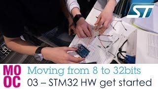Moving from 8 to 32bit workshop - 3 STM32 hardware getting started