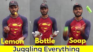 I Juggled EveryThing I See | Tamil | Viper SJ | Three balls Juggling