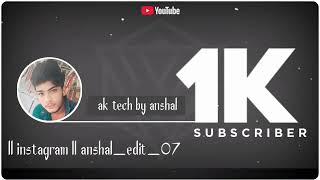 Thanks for 1k subscriber  complete 1000 subscribers  Alight Motion best video editing | 1k Tutorial