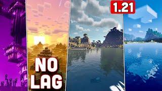 (Top 5) Best NO LAG Minecraft Bedrock 1.21+ Ultra Realistic Shaders (Android, iOS, Win 10)