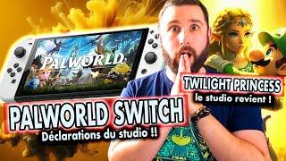 PALWORLD Nintendo SWITCH, le studio parle ENFIN  & TWILIGHT PRINCESS, le studio revient avec LUIGI