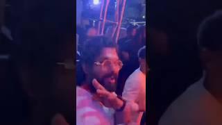 AlluArjun celebrating New Year at Goa with his friends #alluarjun #goa #newyear #newyear2023 #pushpa