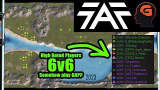 Forged Alliance 6v6 | High Level players on GAP? FAF in 2023