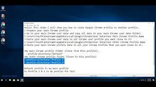 How to Clone Chrome User Profiles with Saved Extension and Login Account Data