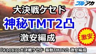 【ブルアカ】大決戦ケセド 神秘TMT2凸 激安編成 (39,239,999/TORMENT/屋外戦)【ブルーアーカイブ】