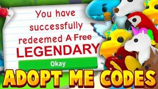 *SECRET* ADOPT ME CODES 2020! FREE LEGENDARY PETS! Adopt Me Giveaway Codes (Working 2020) Roblox