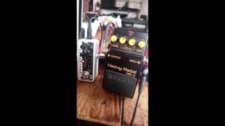 Mooer Preamp 005 VS Boss HM-2