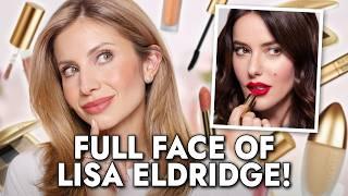 FULL FACE of LISA ELDRIDGE MAKEUP!