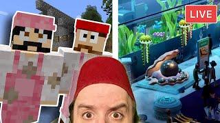 DrGluon Live - MineCraft with James Turner - Two Point Museum 3-8-25