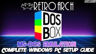 Retroarch: MS-DOS DOSBox Emulation Setup Guide #retroarch #dosbox #emulator