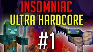 Minecraft Insomniac Ultra Hardcore #01: Première Nuit !
