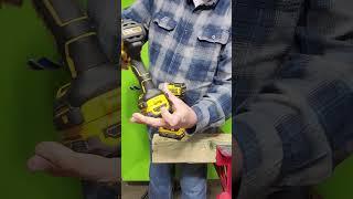 Drill vs Impact (Dewalt DCD999 vs Dewalt DCF840) #dewalt #dewalttools