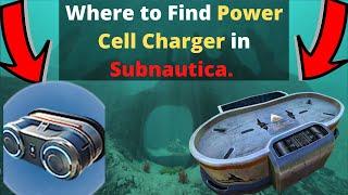 Where to find the Power Cell Charger in Subnautica.
