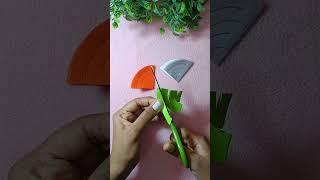 easy paper craft #diy #independenceday #india #art #craft #shorts #shortvideo