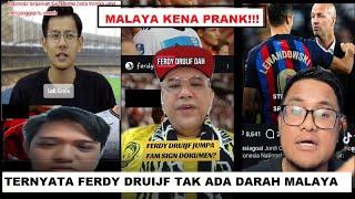 AKIBAT TERLALU SOMBONG!! MALAYA akhirnya KENA PRANK LAGI - FERDY DRUIJF TIDAK ADA DARAH MALAYA