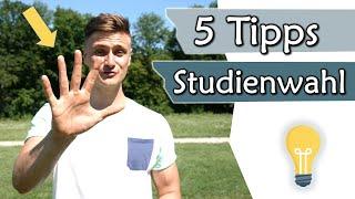 Das richtige Studium finden? Beherzige diese 5 Tipps bei deiner Studienwahl | Studium #4