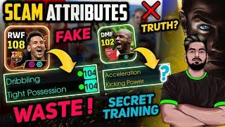 100+ Attributes Are Fake In EFOOTBALL 25 | Full Proof & Best Training Guides | 104 Dribbling Speed