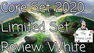 Magic Core Set 2020 White Limited Set Review - The Mana Leek