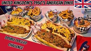 United Kingdom Double Dogged Challenge 1950s American Diner