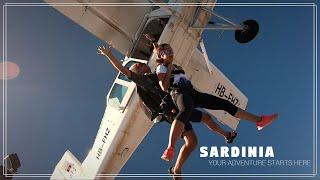 Skydive Sardegna. Tandem Sardinien.