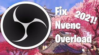 OBS NVENC Encoding Overloaded Fix! Working 2024!