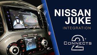 Upgrade the stereo in a Nissan Juke and retain the 360-degree cameras and steering controls.