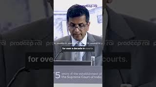 Clearing of Backlog Cases : CJI addresses | 75 Years Supreme Court