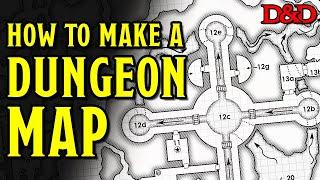 10 Tips for Designing Dungeon Maps in D&D