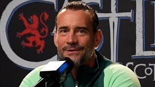 CM PUNK WWE CLASH AT THE CASTLE 2024 PRESS CONFERENCE!
