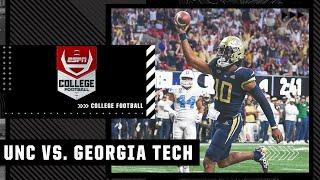 North Carolina Tar Heels at Georgia Tech Yellow Jackets | Full Game Highlights