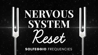 174 Hz & 285 Hz Solfeggio Frequencies | Reset & Soothe Your Nervous System | Sound Healing Vibes