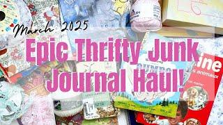 Collective Thrifty Junk Journal Haul! | 03 | March 2025