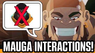 The NEW Overwatch Mauga Interactions are HILARIOUS 