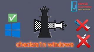 new checkra1n windows no usb bootable  needed