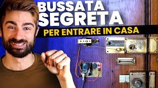 Costruiamo l'APRIPORTA per entrare a casa BUSSANDO! ️ #arduino #diy #arduinoproject #coding