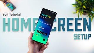 Amazing Android Homescreen Setup - Step by Step Tutorial