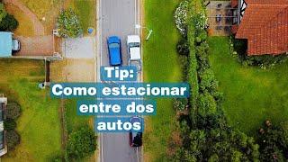 ¡Tip para estacionar entre dos autos! 