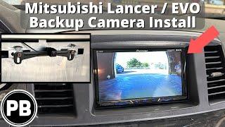 2008 - 2017 Mitsubishi Lancer / EVO Backup Camera Install