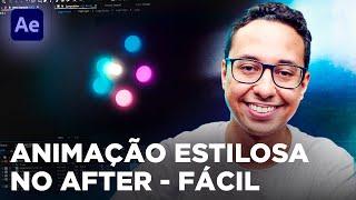 Como fazer sua PRIMEIRA ANIMAÇÃO ESTILOSA no After Effects - Fácil!