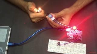 Arduino with Fire Sensor, LED and Buzzer (Tutorial)