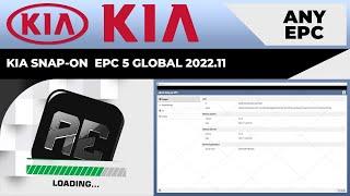 KIA SNAP-ON  EPC 5 GLOBAL 2022.11 | INSTALLATION