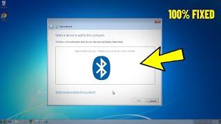 Fix Bluetooth Doesn't Find Any Device in Windows 7 | How To Solve can't find bluetooth devices  