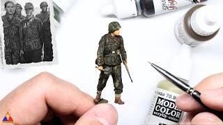 Painting German Pea Dot Camo for 1/35 Figures… Made Easy!