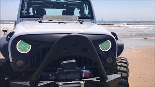 Jeep Wrangler JKU The Utlimate Mall Crawler at The Beach