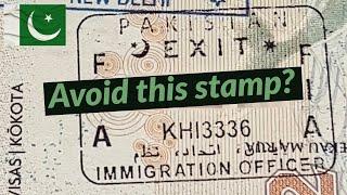 Should You Avoid a Pakistan Visa Stamp?