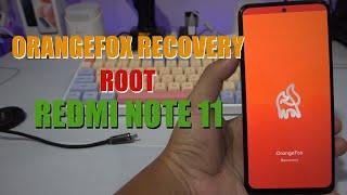 [Lengkap] Tutorial Install OrangeFox Recovery & Root Redmi Note 11 MIUI 14