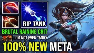 NEW META 100% Physical Safelane Right Click Raining Crit Arrow 2 Second Deleted Tank Mirana Dota 2